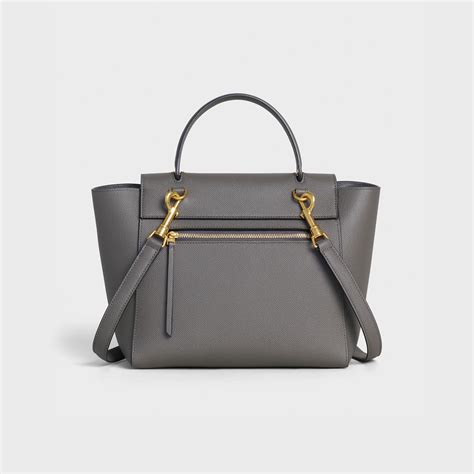 celine micro belt bag能塞下13寸电脑吗|MICRO BELT BAG IN GRAINED CALFSKIN .